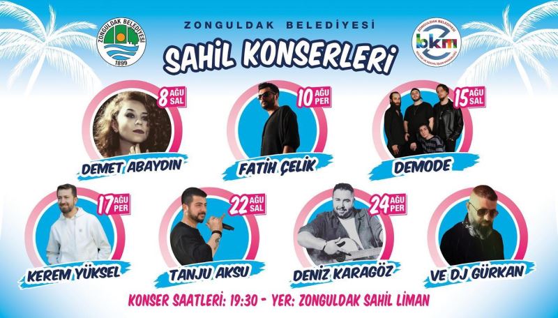 Zonguldak Belediyesi tarafından Sahil